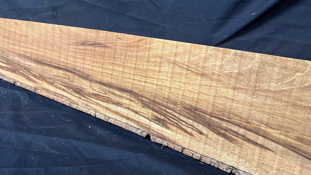 Spalted Beech hardwood boards, shelving 1255 L x 150 W x 25 D mm     (391)