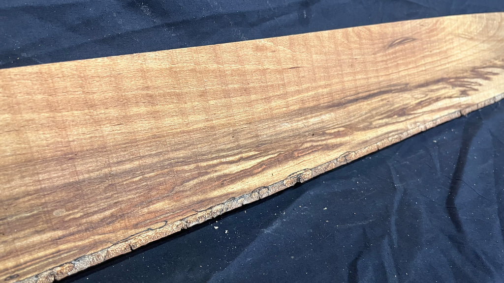 Spalted Beech hardwood boards, shelving 1255 L x 150 W x 25 D mm     (391)