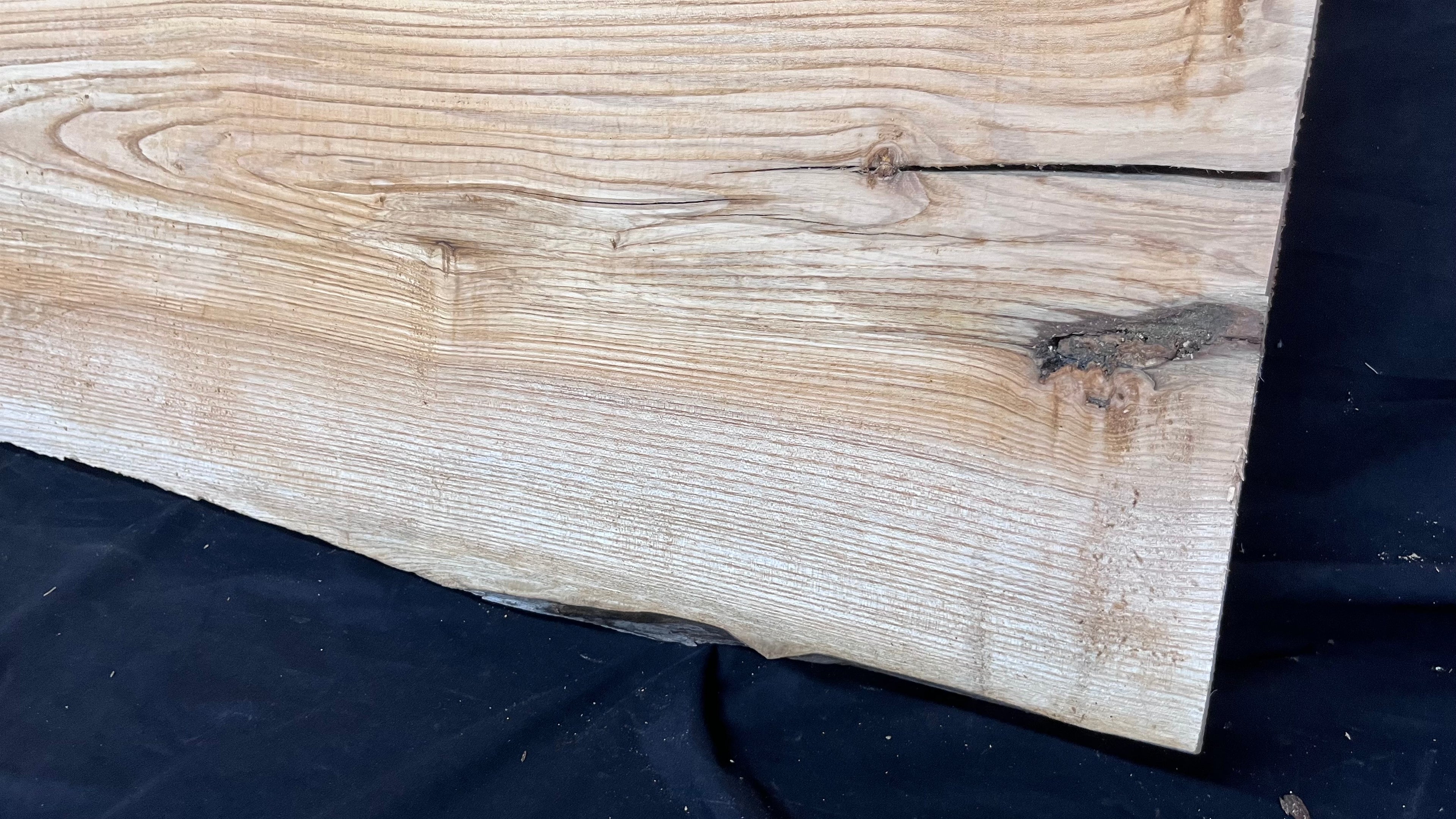 Hardwood window sill, ash timber plank 1188 L x 485 W x 35 D mm     (400)