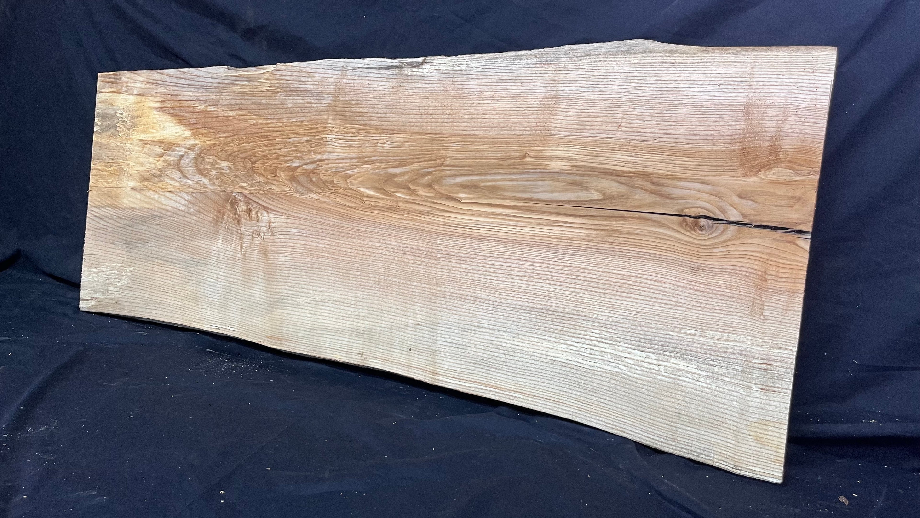 Hardwood window sill, ash timber plank 1188 L x 485 W x 35 D mm     (400)