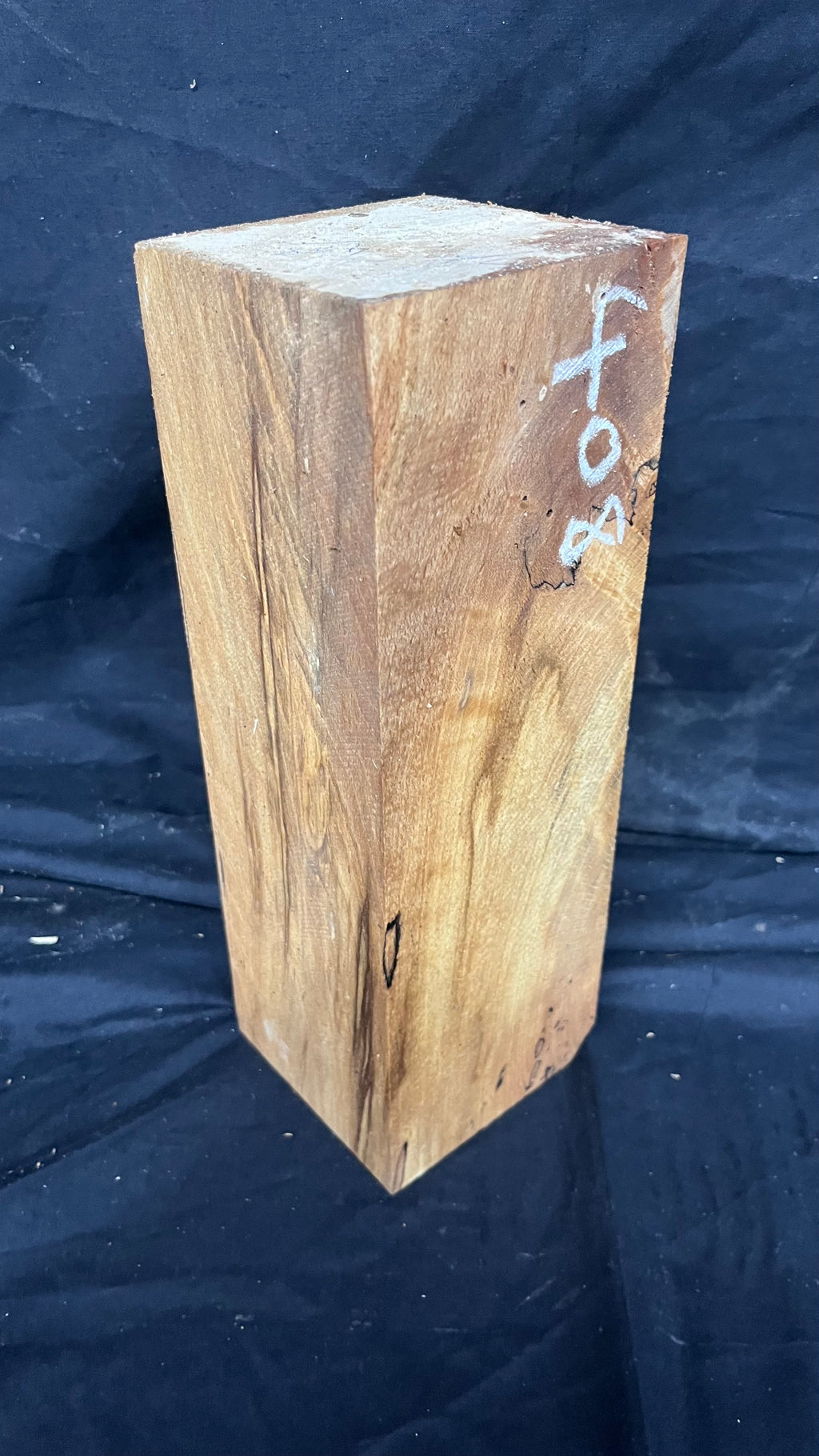 Spalted beech 275 x 93 mm B Grade Wood Turning Blank (408)