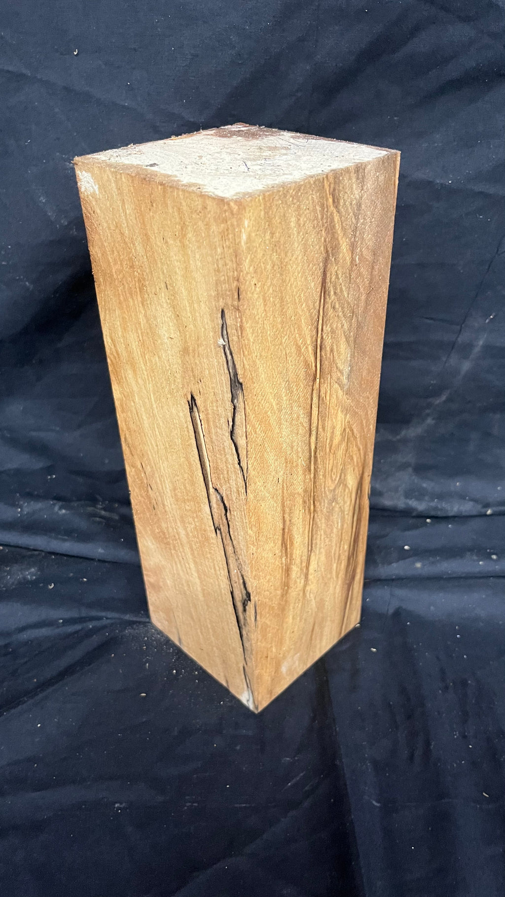 Spalted beech 275 x 93 mm B Grade Wood Turning Blank (408)