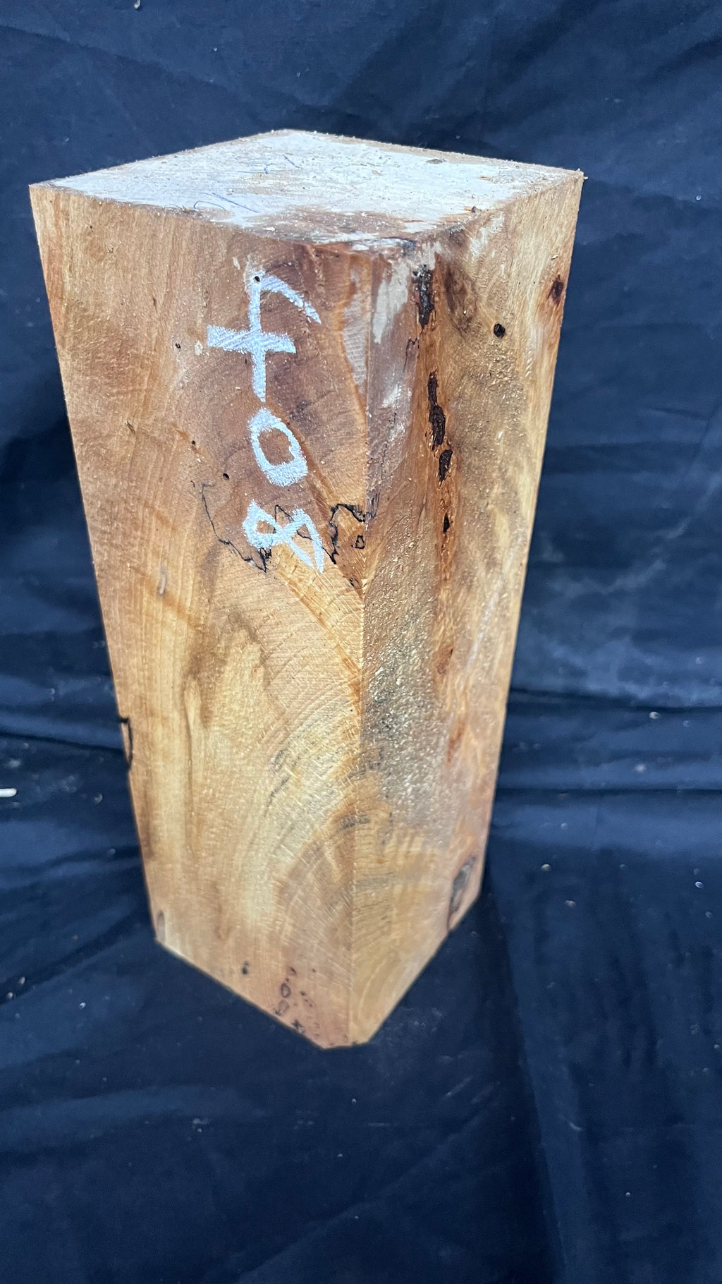 Spalted beech 275 x 93 mm B Grade Wood Turning Blank (408)