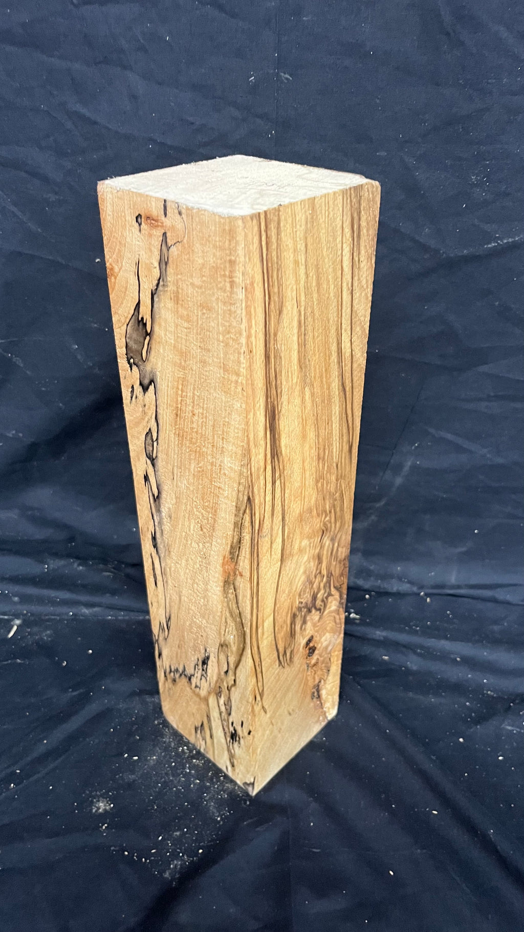 Spalted beech 383 x 93 mm B Grade Wood Turning Blank (409)