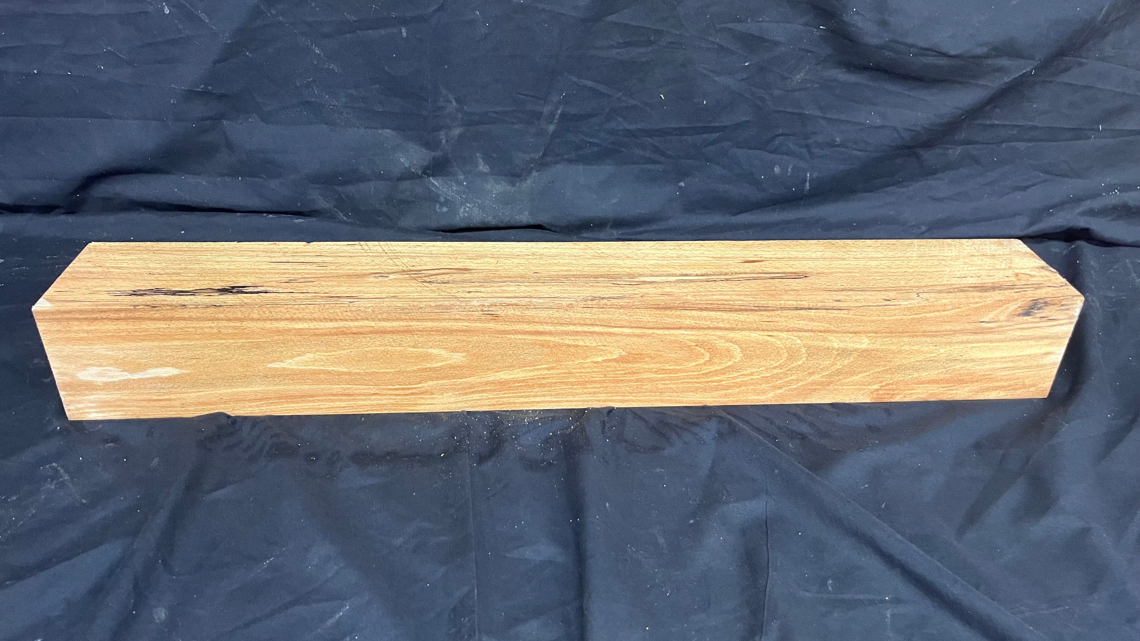 Spalted beech 730 x 93 mm A Grade Wood Turning Blank (412)