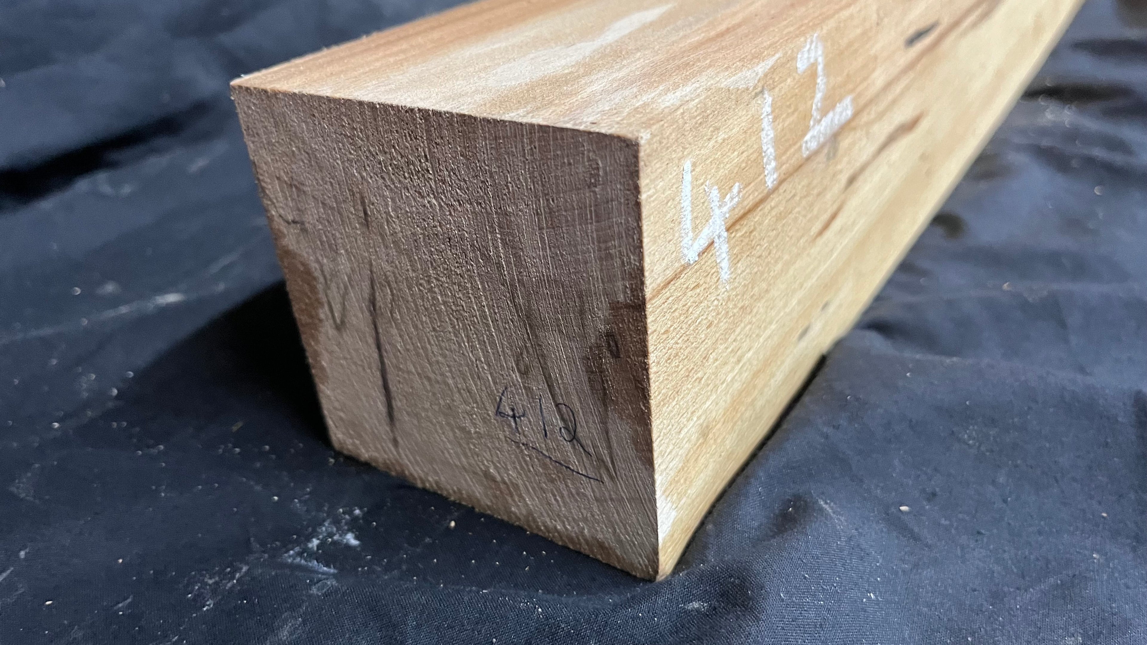 Spalted beech 730 x 93 mm A Grade Wood Turning Blank (412)