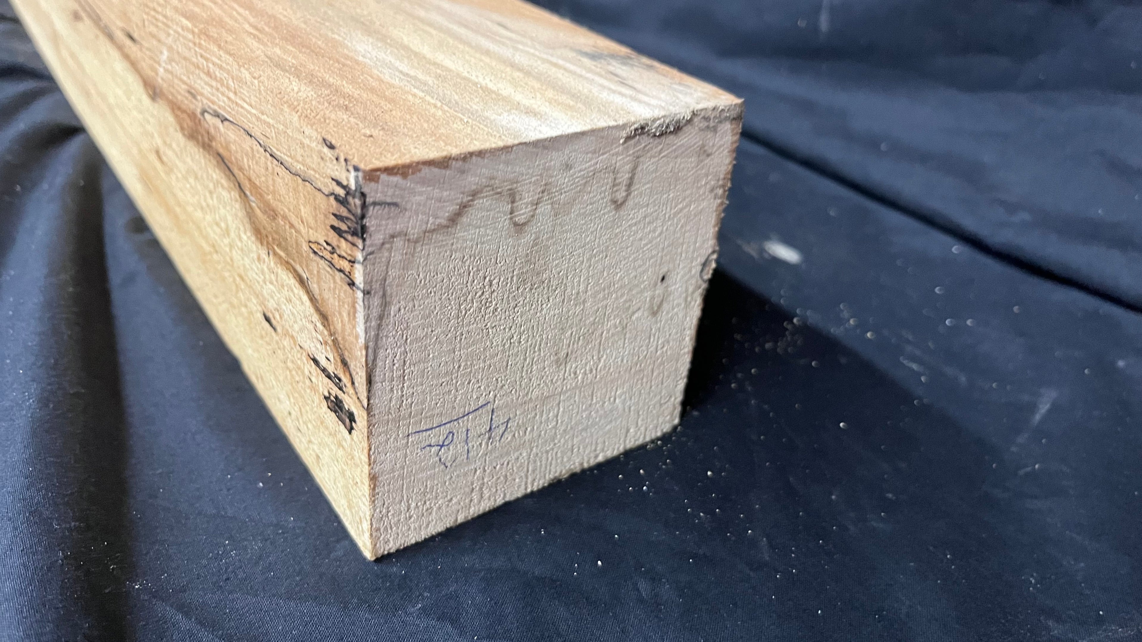 Spalted beech 730 x 93 mm A Grade Wood Turning Blank (412)