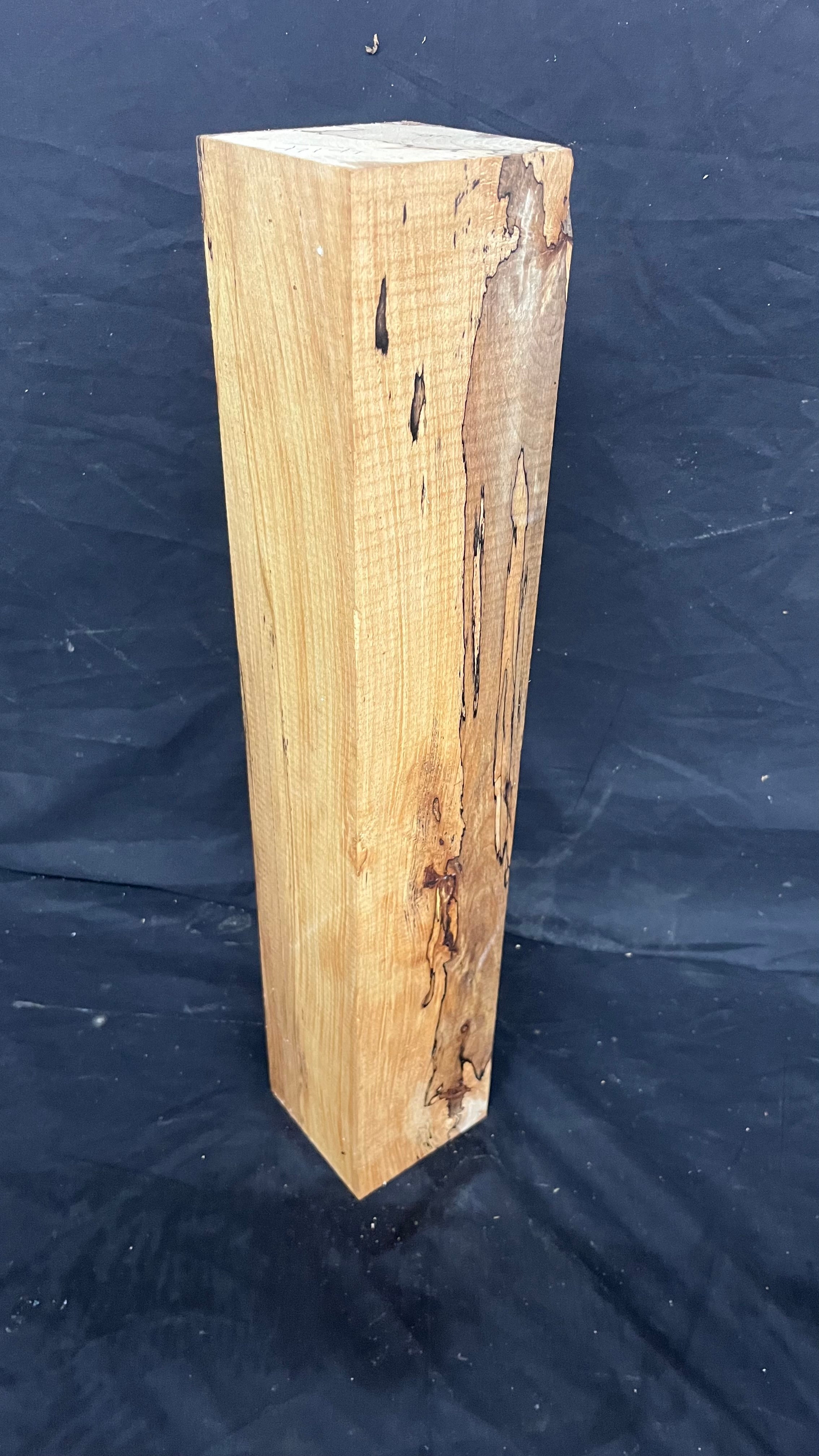 Spalted beech 519 x 93 mm C Grade Wood Turning Blank (414)