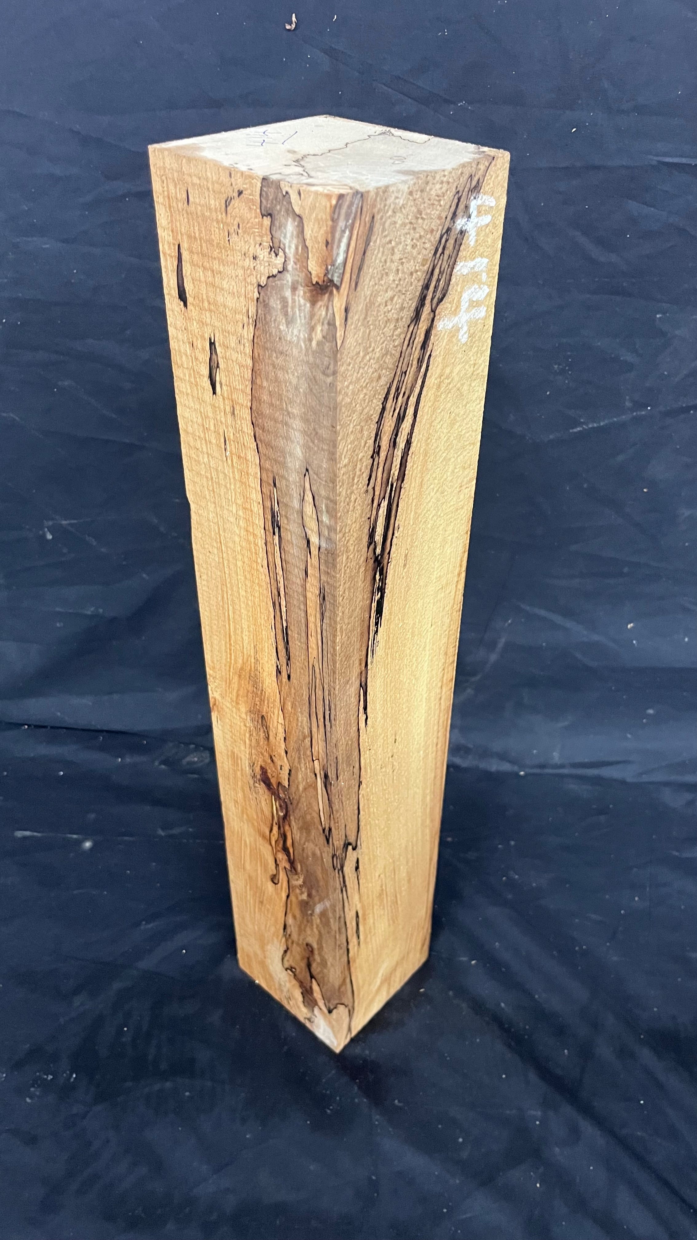 Spalted beech 519 x 93 mm C Grade Wood Turning Blank (413)