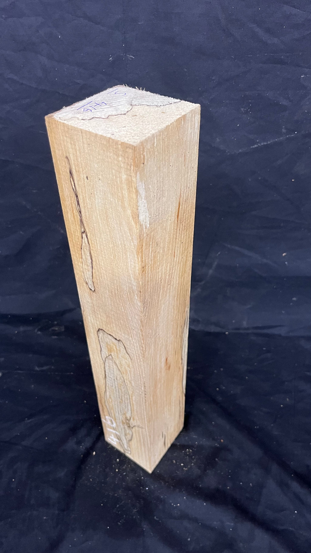 Spalted Ash 428 x 74 mm A Grade Wood Turning Blank (416)