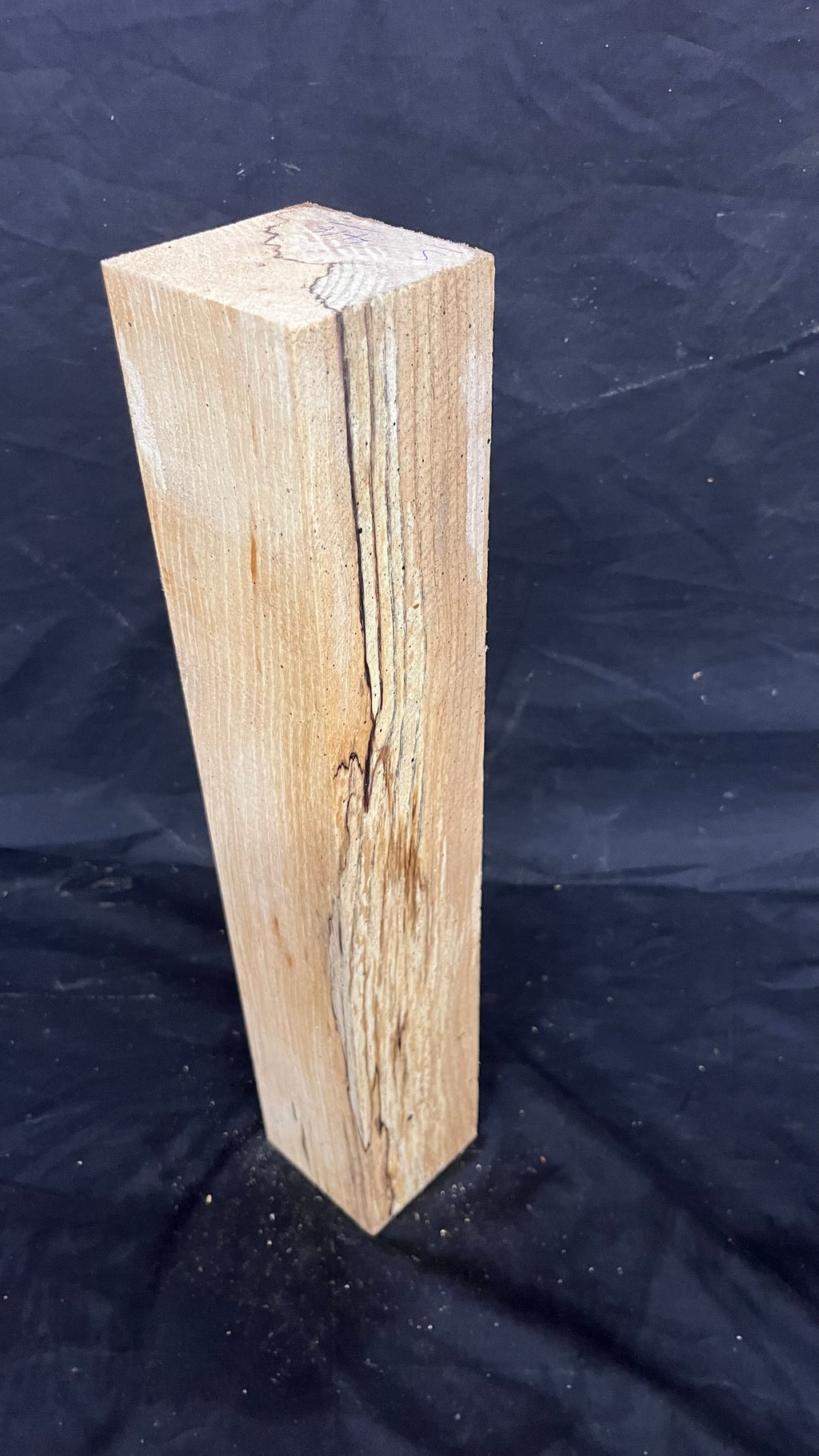 Spalted Ash 428 x 74 mm A Grade Wood Turning Blank (416)