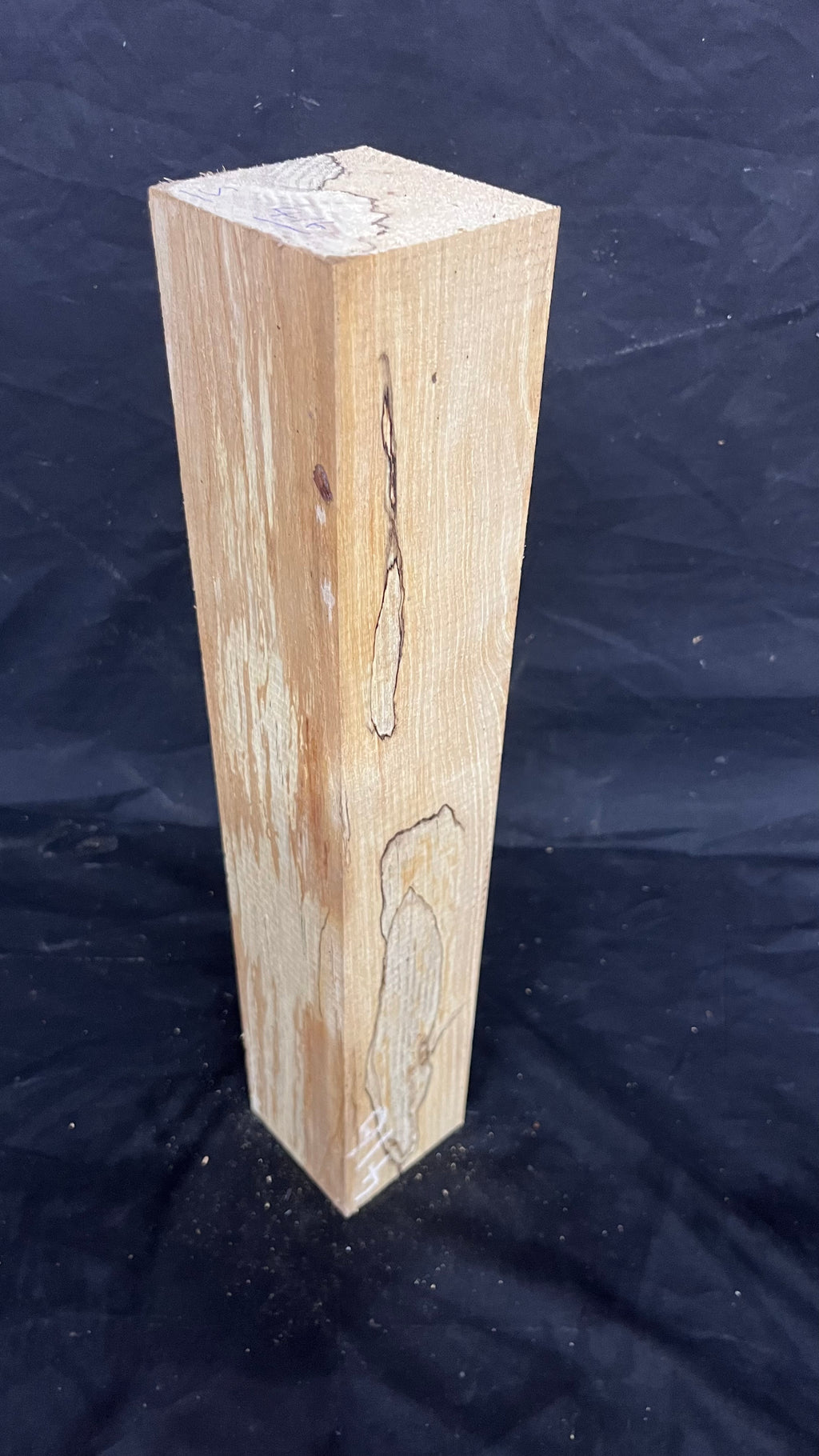 Spalted Ash 428 x 74 mm A Grade Wood Turning Blank (416)