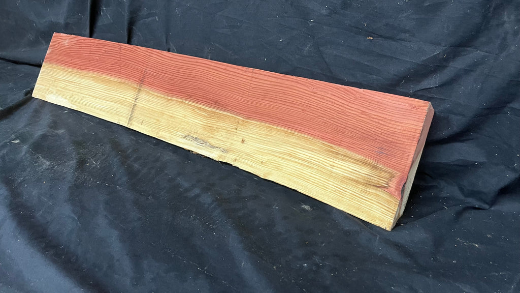 RED CEDAR PLANK, BOARD.  935 L x 179 W x 47 D mm  (419)
