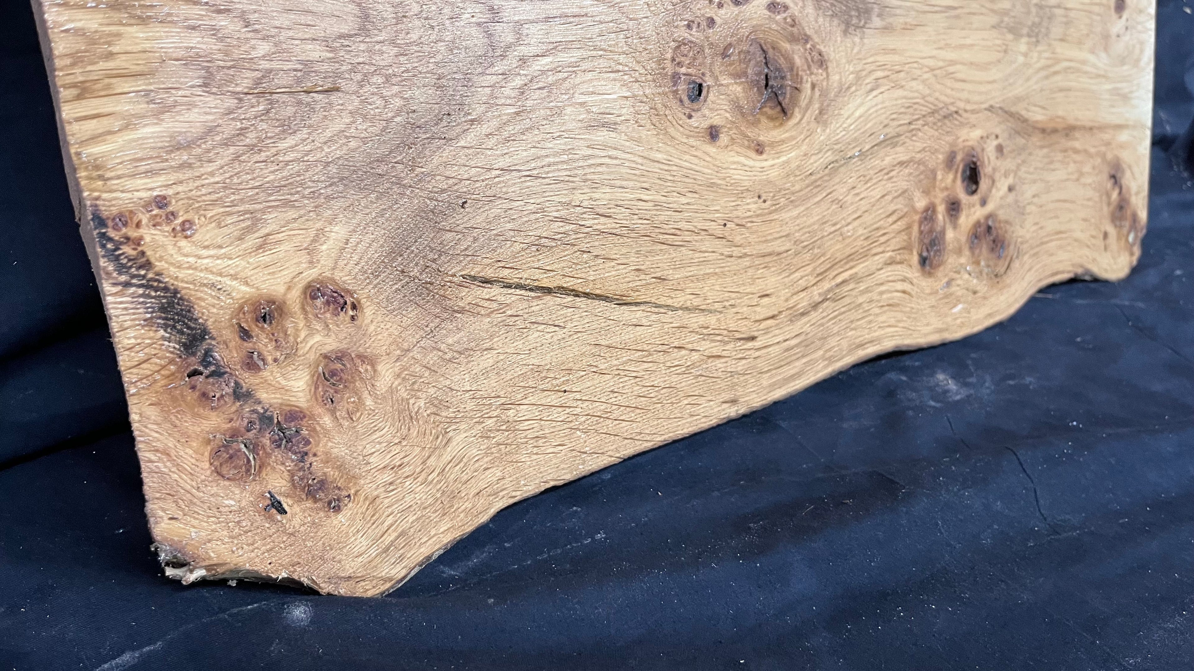 Pippy oak craft wood, 556 L x 330 W x 44 D (mm)    (421)