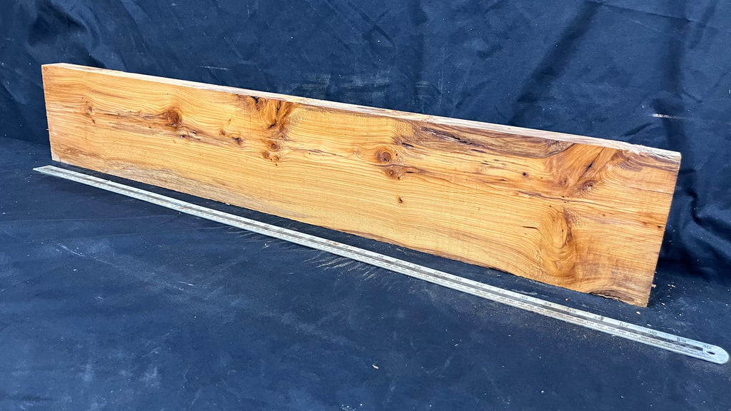 Yew, resin project, slab, board, block 981 L x 168 W x 43 D mm    (416mt)