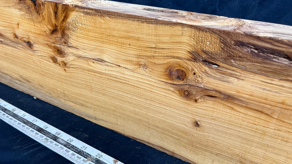 Yew, resin project, slab, board, block 981 L x 168 W x 43 D mm    (416mt)