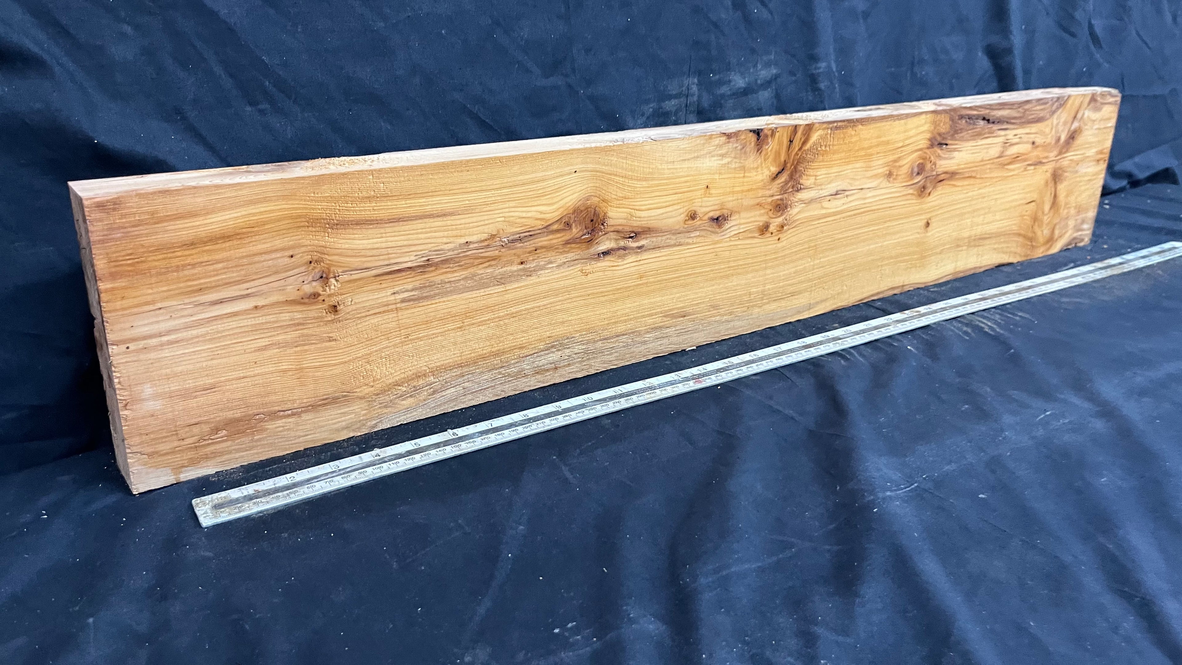 Yew, resin project, slab, board, block 981 L x 168 W x 43 D mm    (416mt)