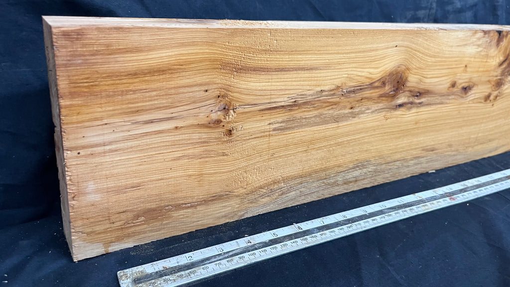 Yew, resin project, slab, board, block 981 L x 168 W x 43 D mm    (416mt)