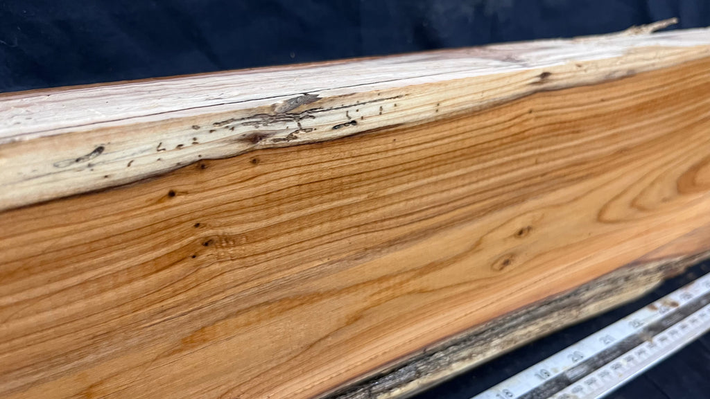 Yew, resin project, slab, board, block 1365 L x 147 W x 40 D mm    (419mt)