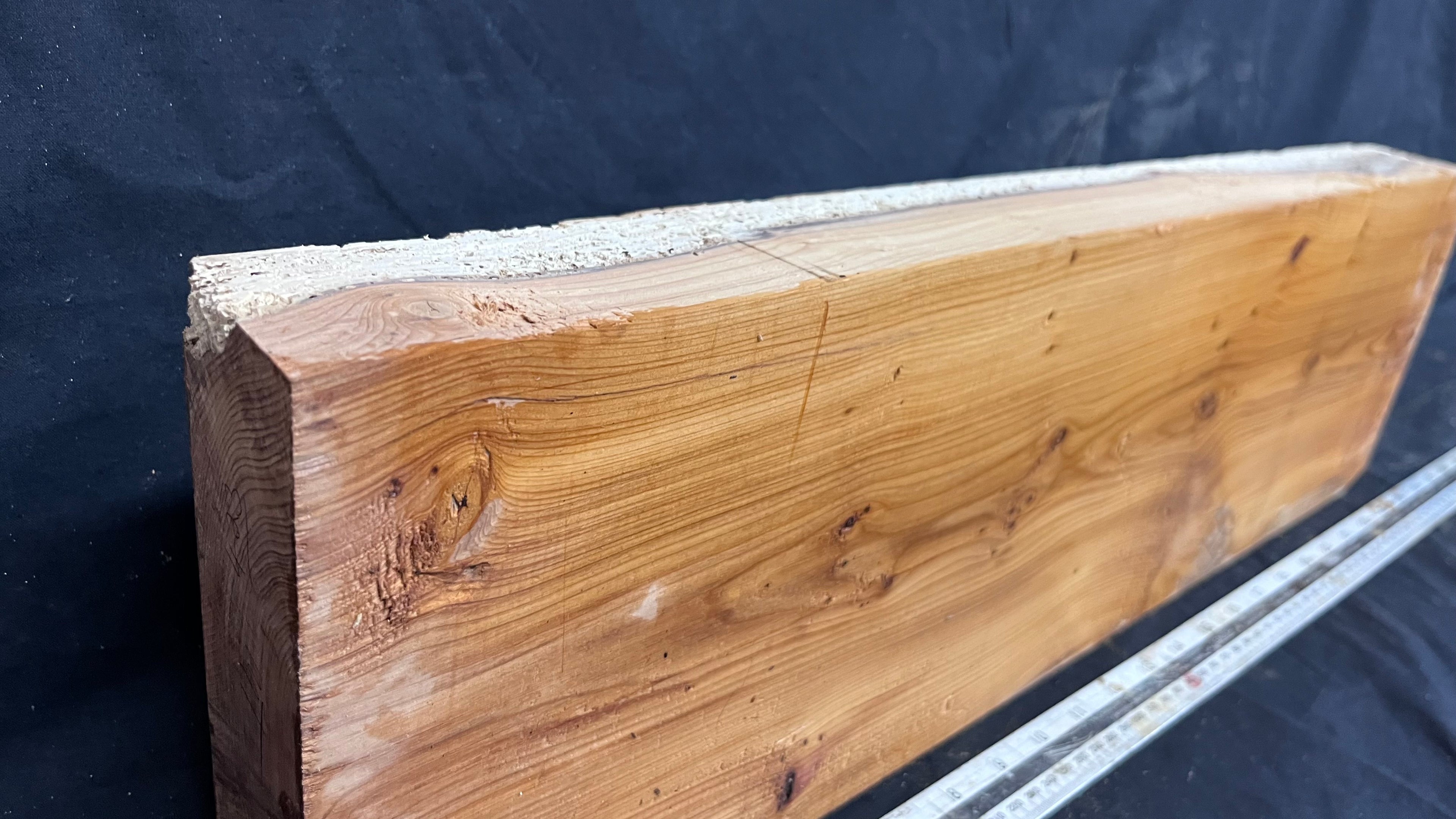 Yew, resin project, slab, board, block 622 L x 180 W x 58 D mm    (423mt)