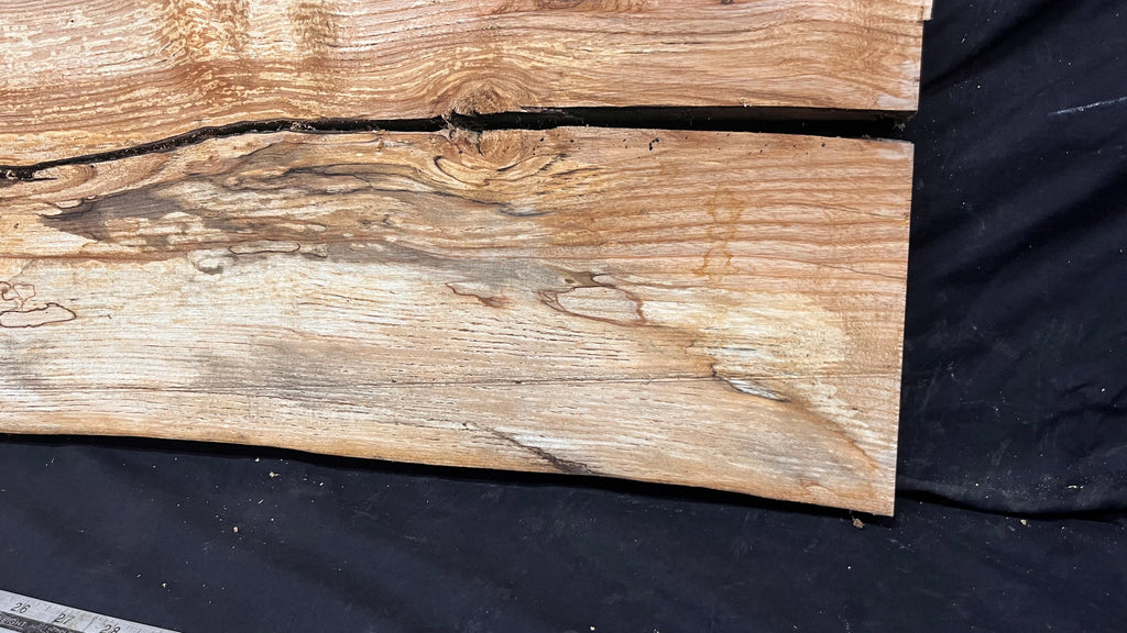 Ash coffee table top, boards, shelving 1051 L x 320 W x 32 D mm       (679)