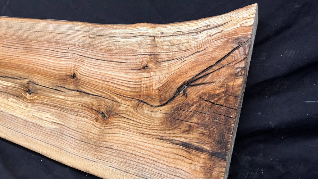 Ash timber boards, shelving 1061 L x 280 W x 38 D mm       (681)