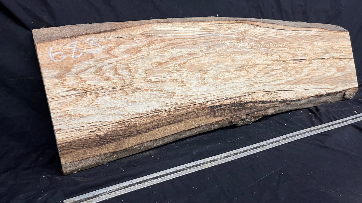 Ash timber boards, shelving 1065 L x 314 W x 28 D mm       (683)