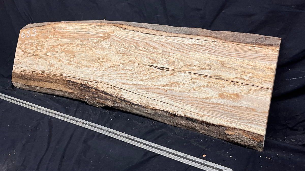 Ash timber boards, shelving 1065 L x 314 W x 28 D mm       (683)
