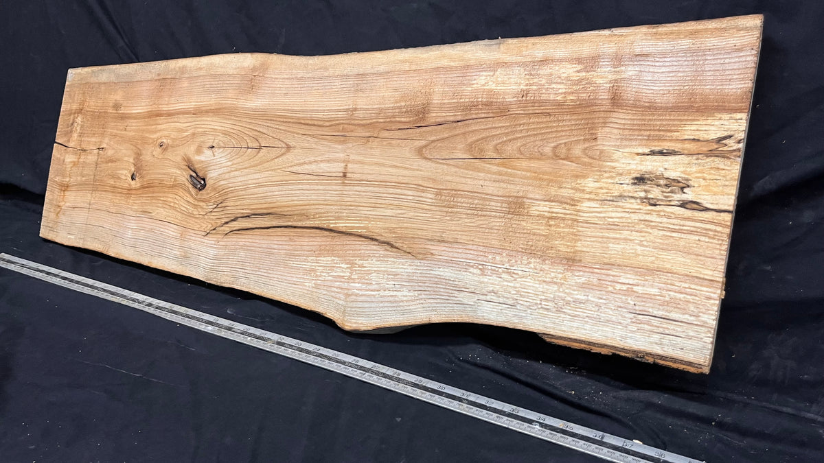 Ash timber boards, shelving 986 L x 322 W x 34 D mm       (684)