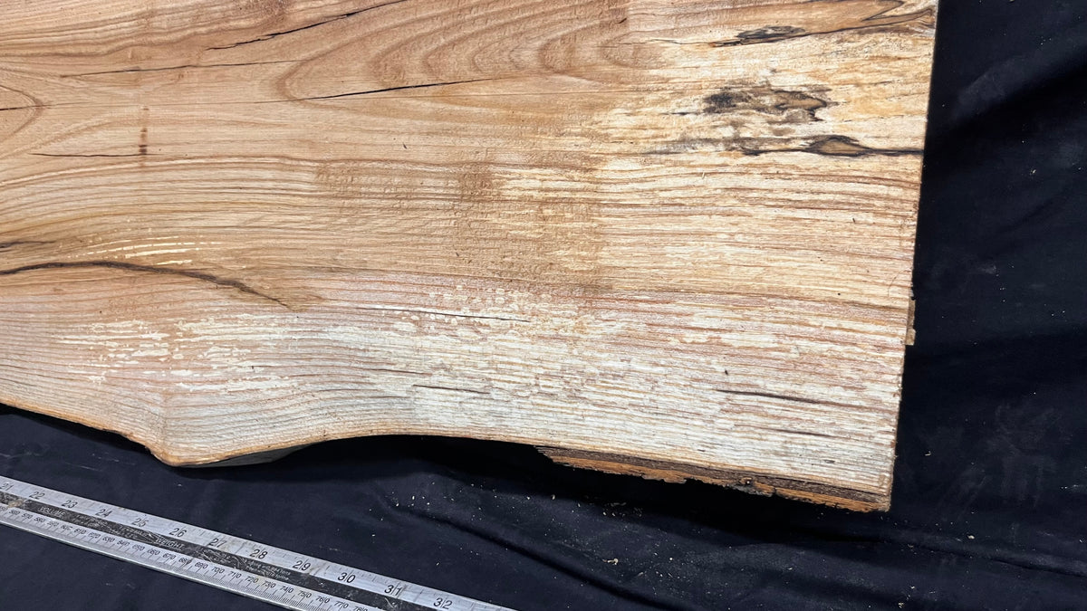 Ash timber boards, shelving 986 L x 322 W x 34 D mm       (684)