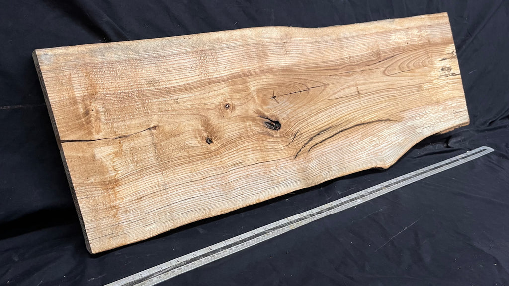 Ash timber boards, shelving 986 L x 322 W x 34 D mm       (684)