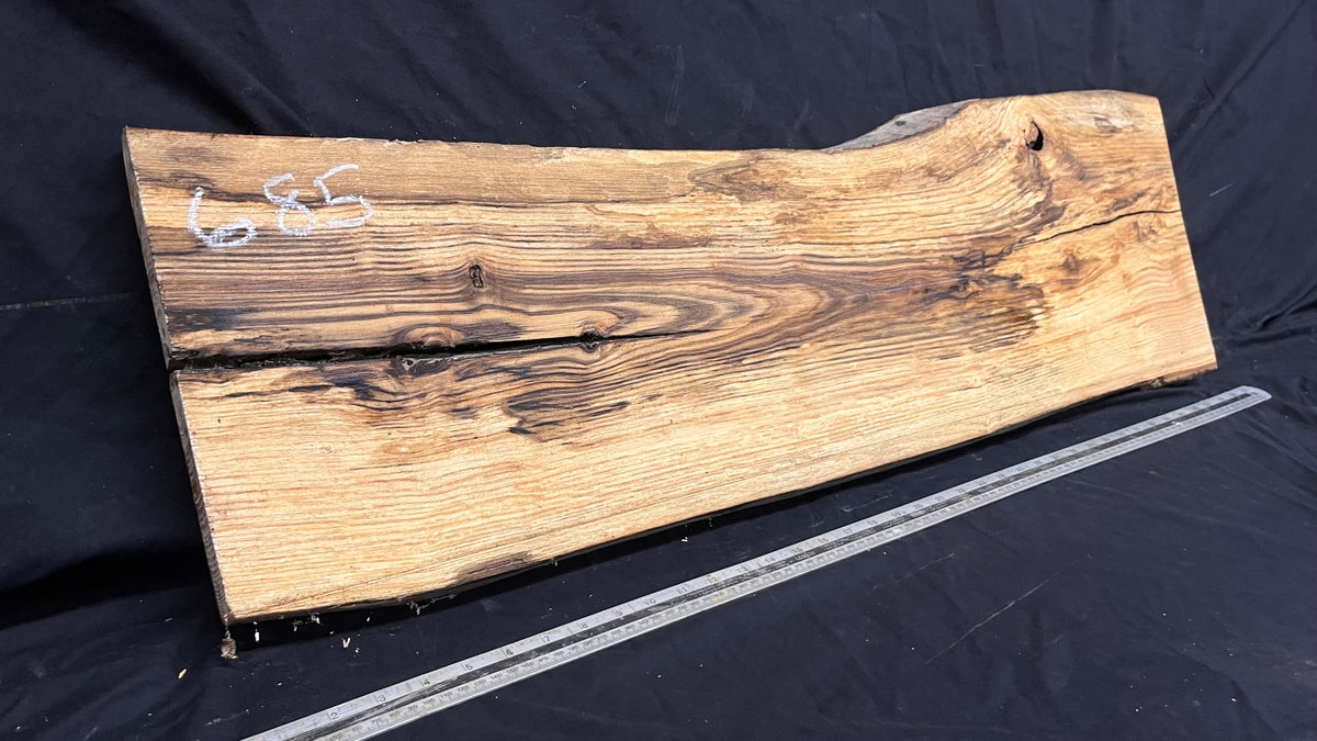 Ash timber boards, shelving 972 L x 304 W x 33 D mm       (685)