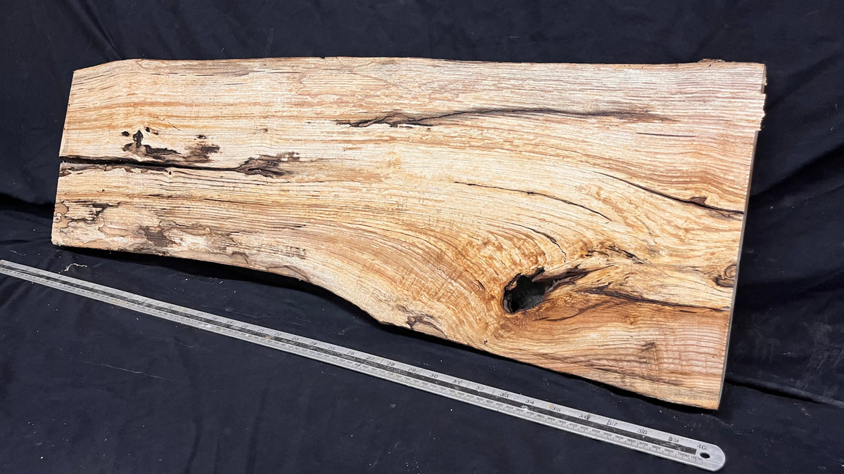 Ash timber boards, shelving 972 L x 304 W x 33 D mm       (685)