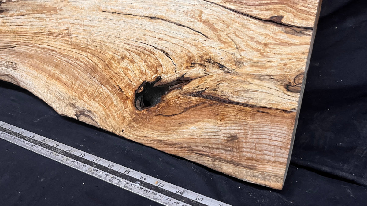 Ash timber boards, shelving 972 L x 304 W x 33 D mm       (685)