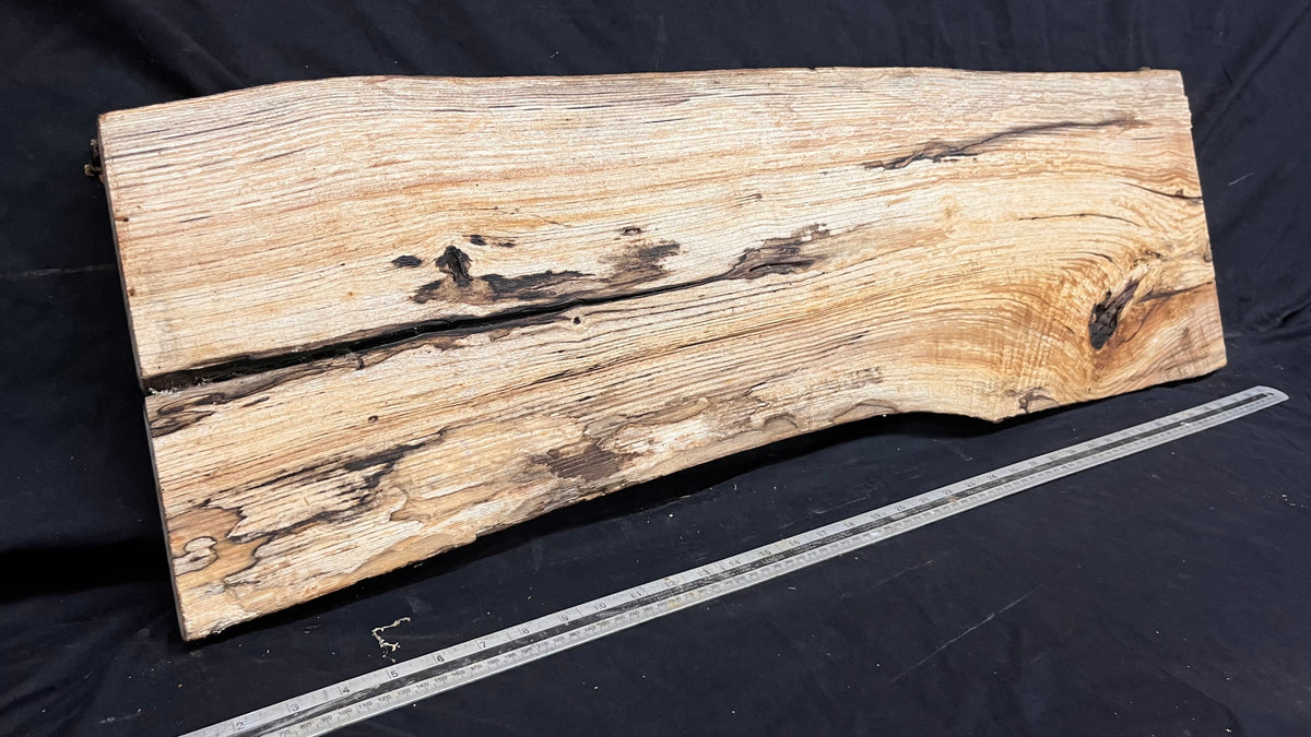 Ash timber boards, shelving 972 L x 304 W x 33 D mm       (685)