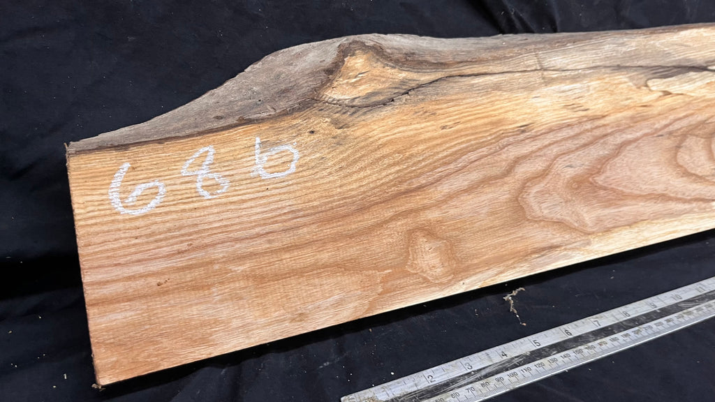 Ash timber boards, shelving 1353 L x 182 W x 34 D mm       (686)
