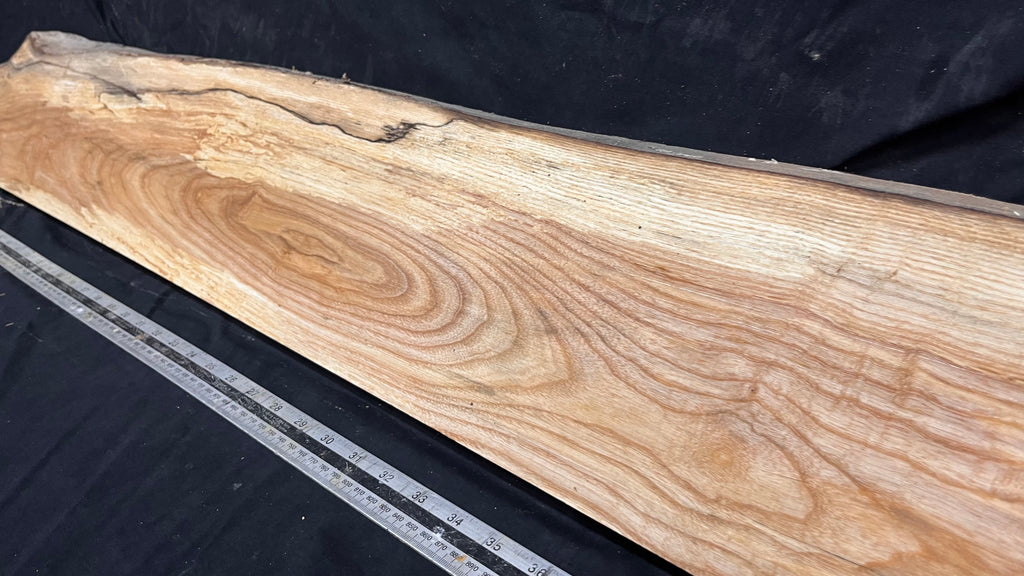 Ash timber boards, shelving 1353 L x 182 W x 34 D mm       (686)
