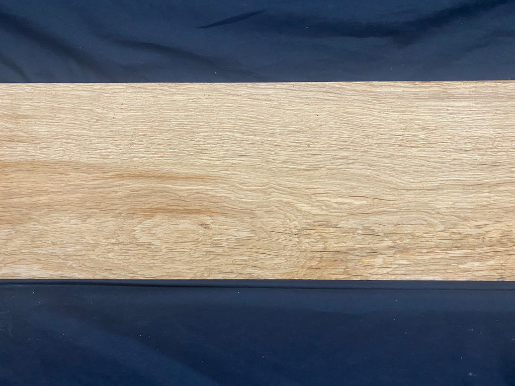 Solid oak plank, board 1180 L x 256 W x 26 D mm (379)