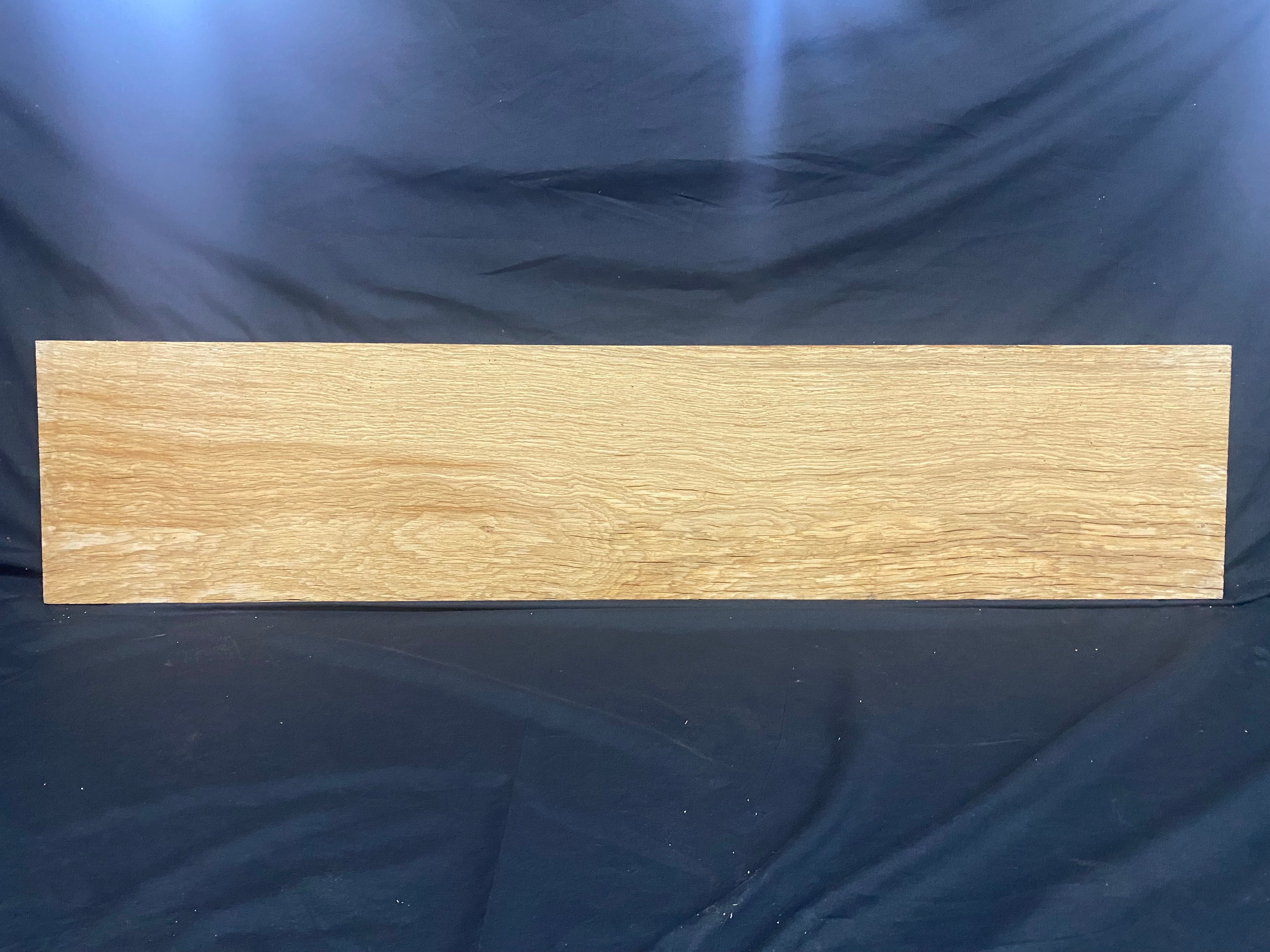 Solid oak plank, board 1180 L x 256 W x 26 D mm (379)