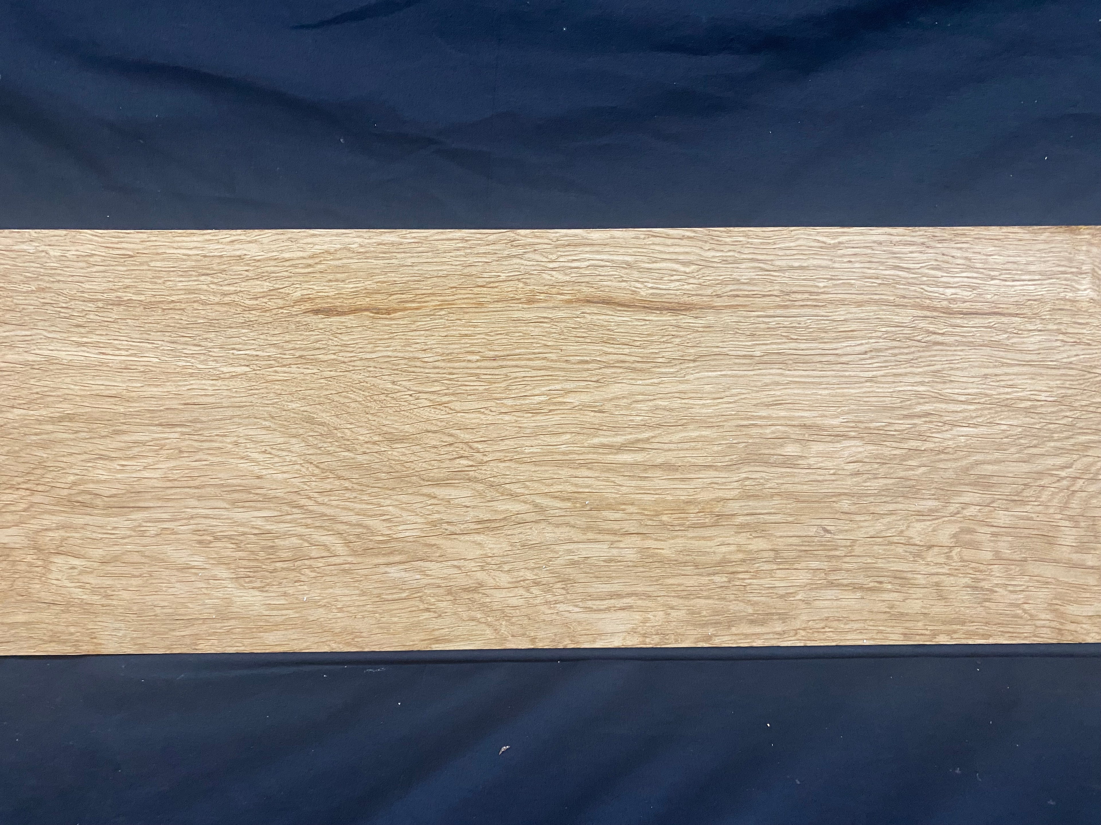 Solid oak plank, shelf, board 1167 L x 225 W x 26 D mm (380)