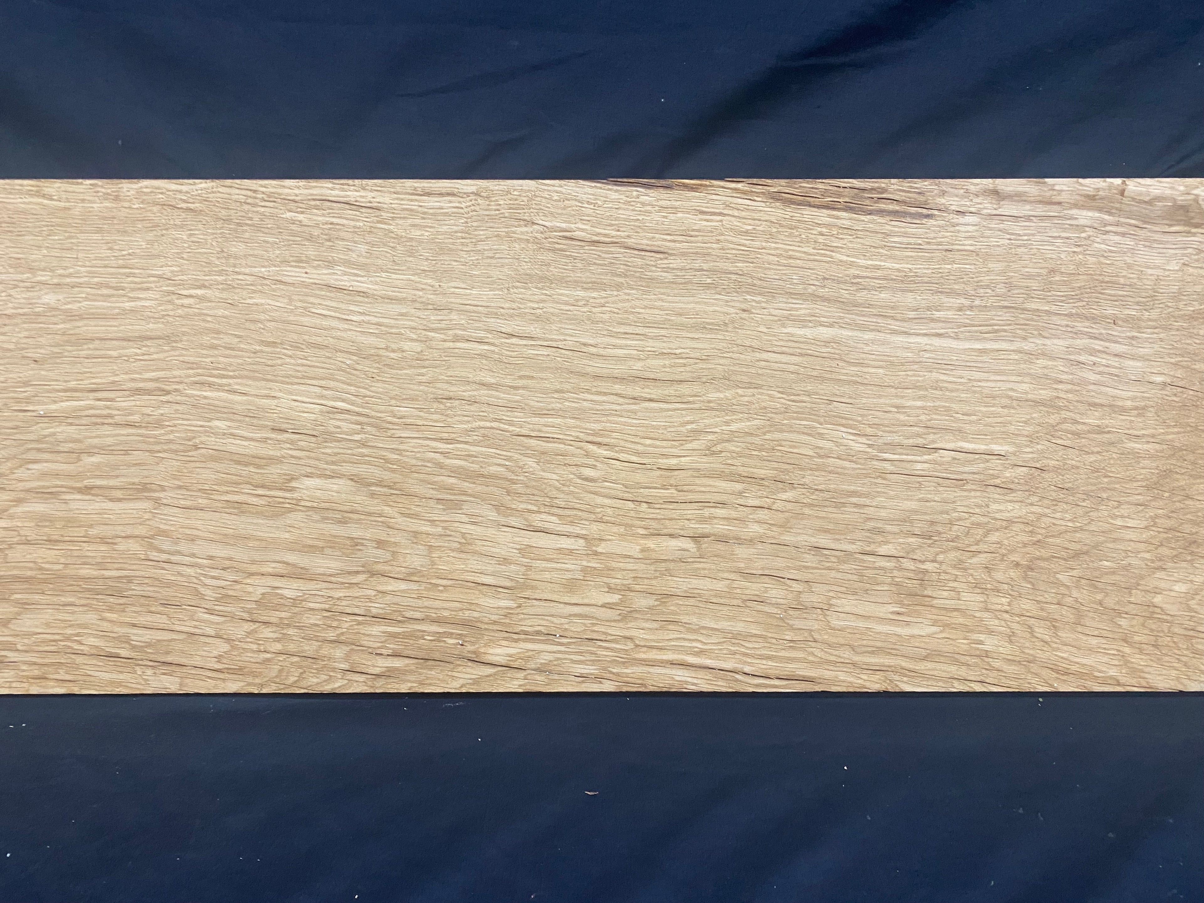 Solid oak plank, shelf, board 1182 L x 277 W x 26 D mm (381)