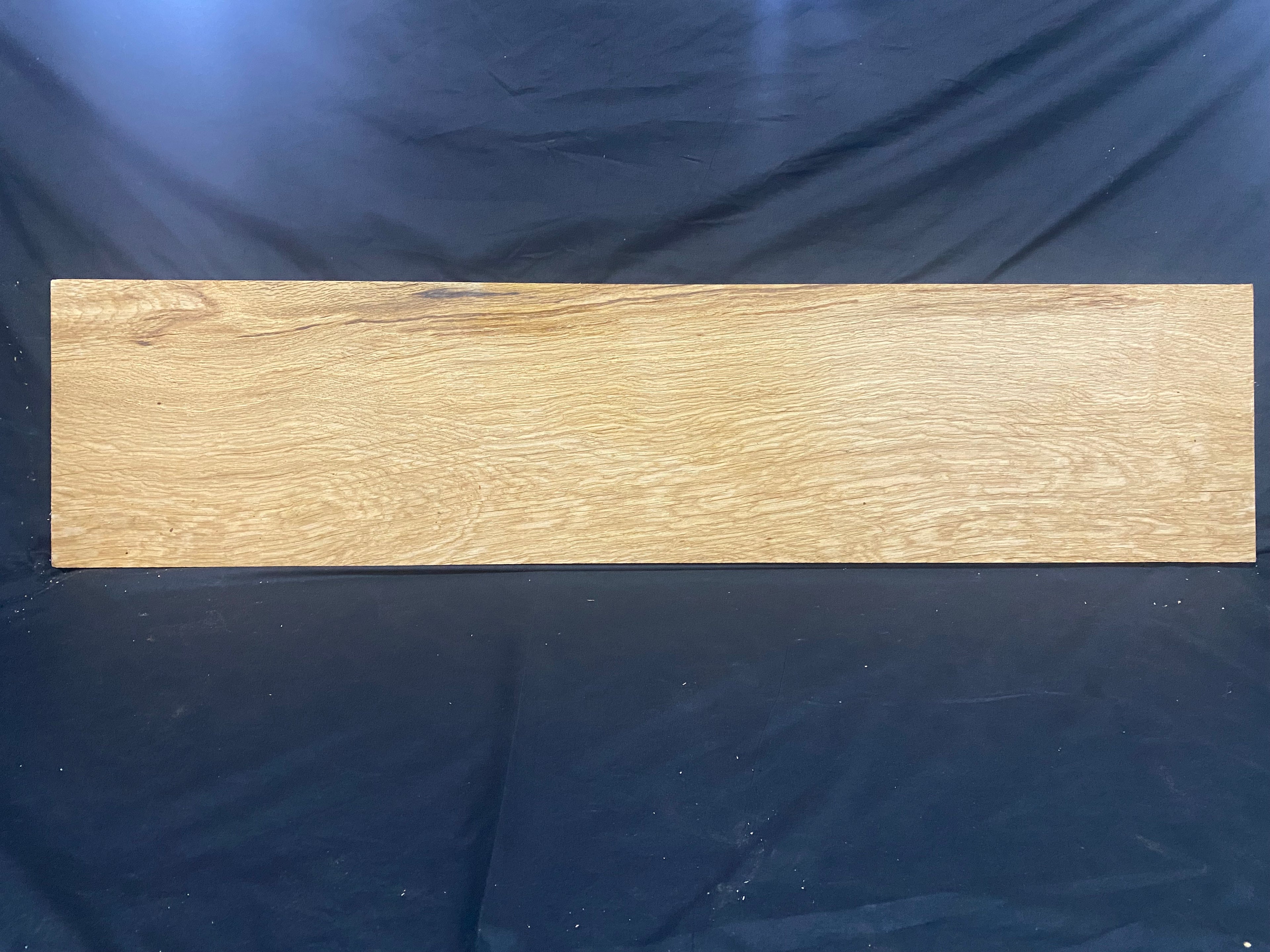 Solid oak plank, shelf, board 1182 L x 277 W x 26 D mm (381)