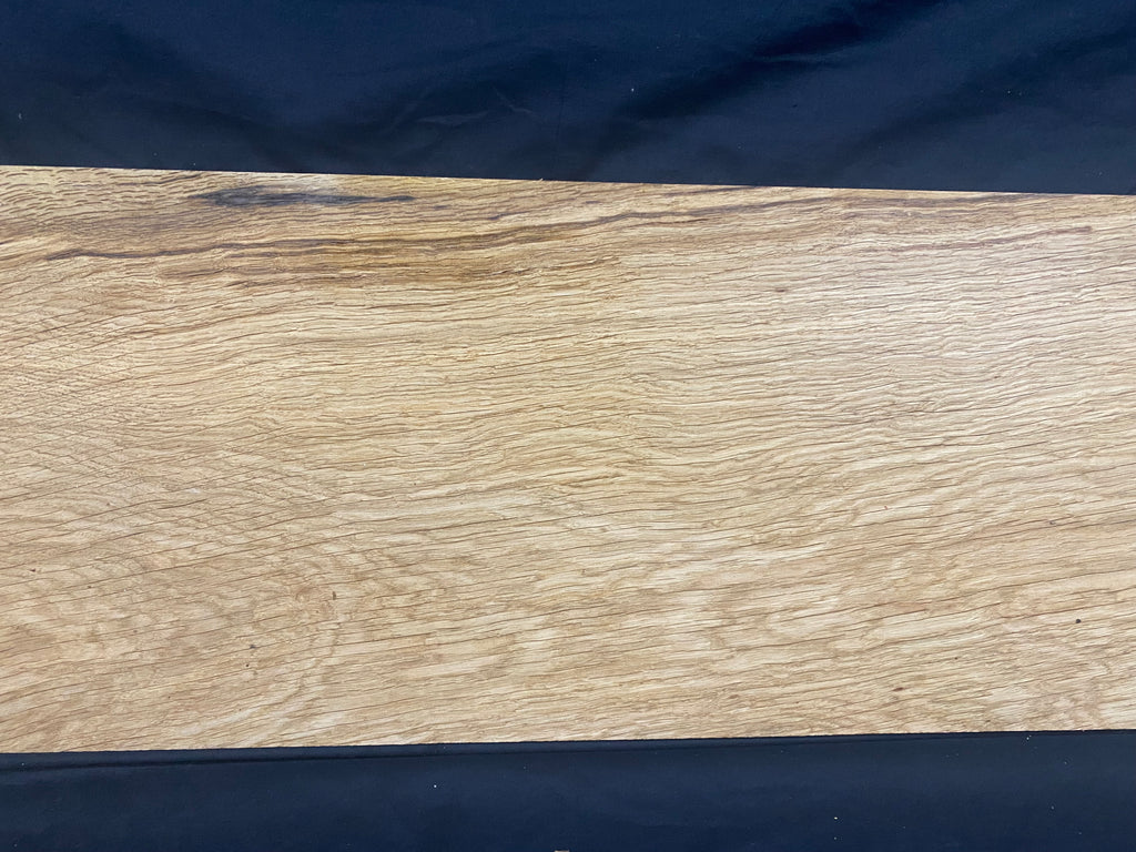 Solid oak plank, shelf, board 1182 L x 277 W x 26 D mm (381)