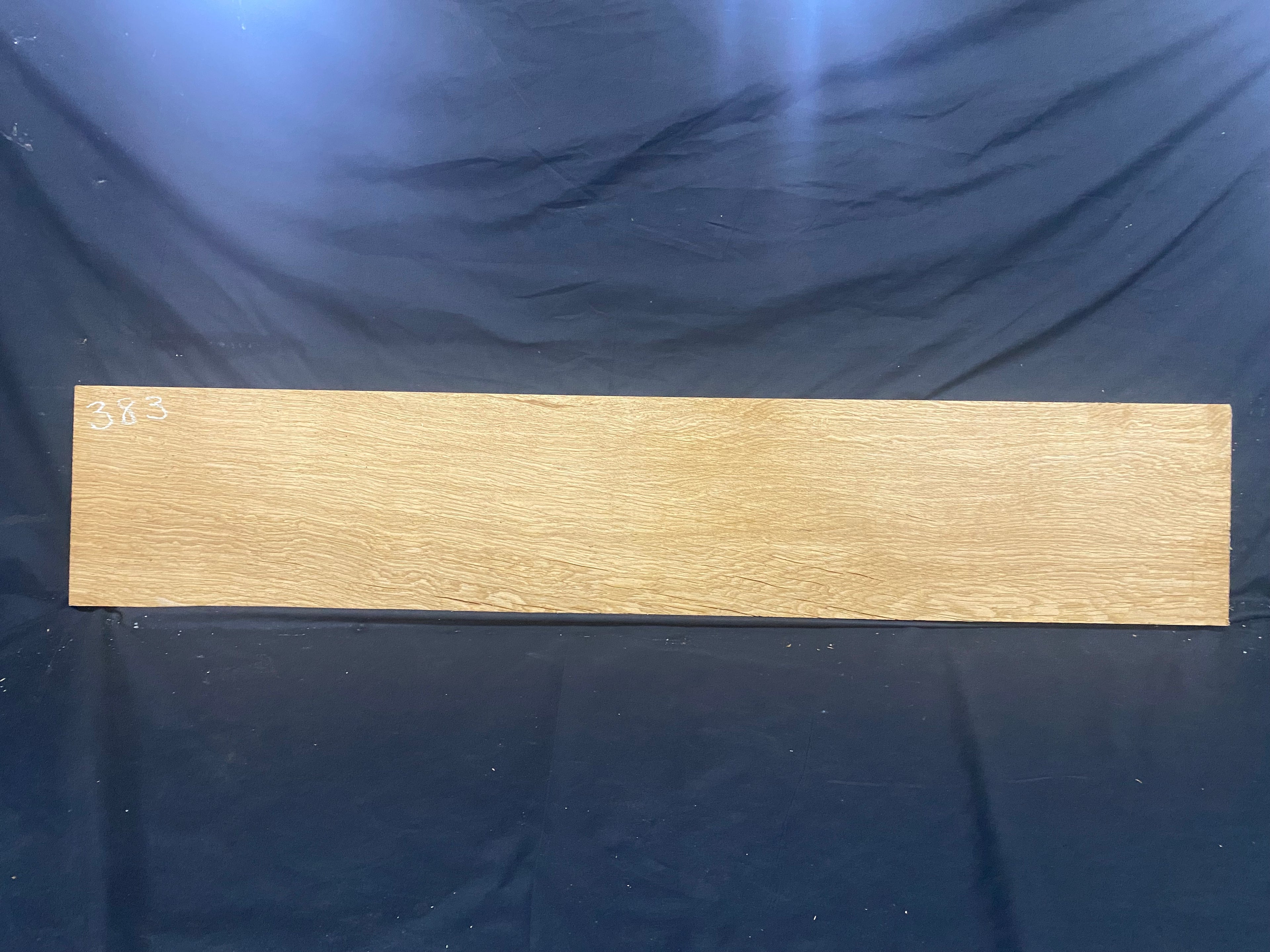 Solid oak plank, shelf, board 1180 L x 225 W x 30 D mm (383)