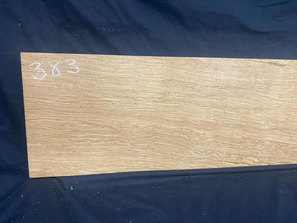 Solid oak plank, shelf, board 1180 L x 225 W x 30 D mm (383)
