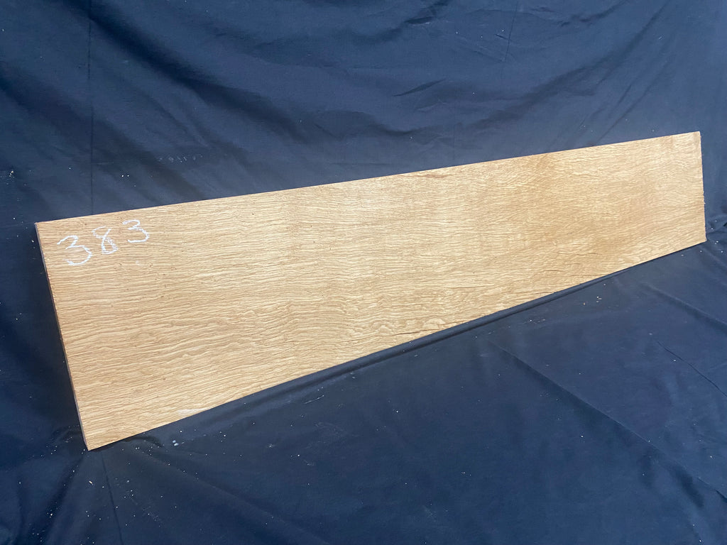 Solid oak plank, shelf, board 1180 L x 225 W x 30 D mm (383)