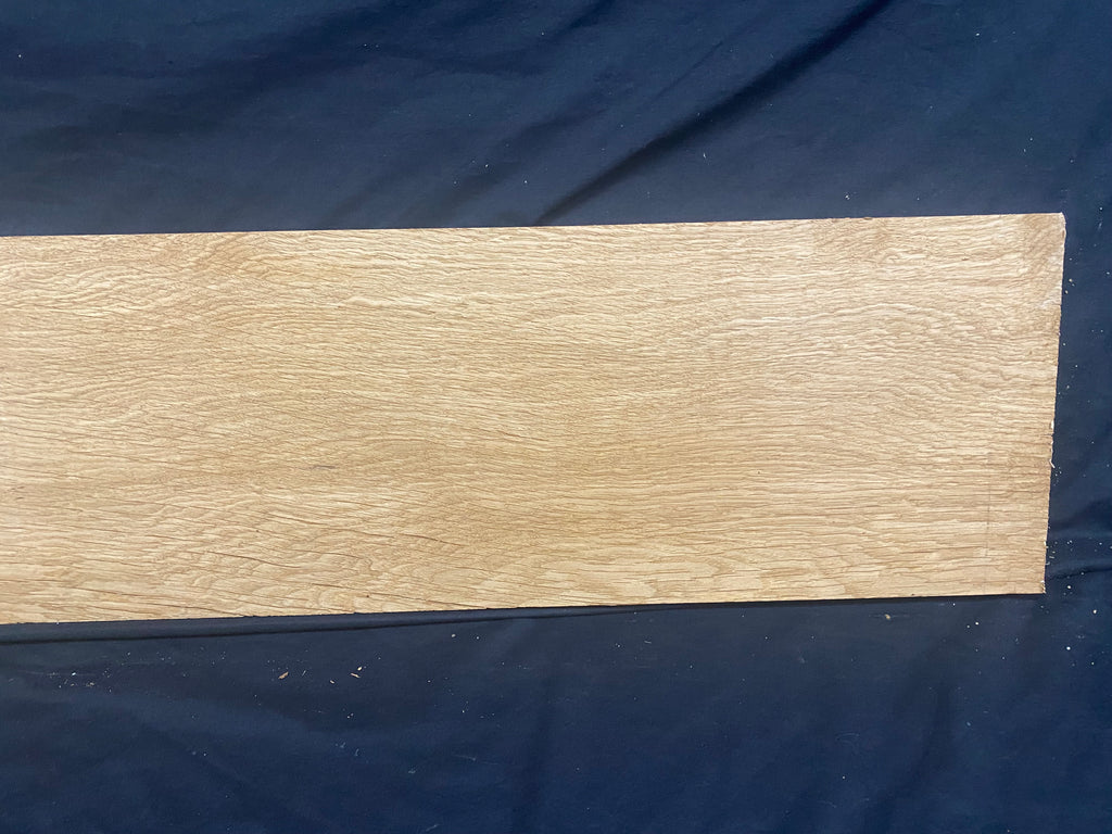 Solid oak plank, shelf, board 1180 L x 225 W x 30 D mm (383)