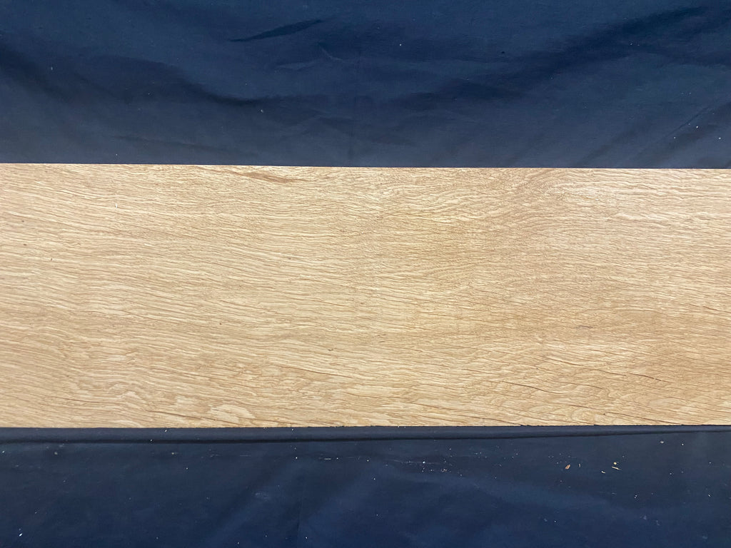 Solid oak plank, shelf, board 1180 L x 225 W x 30 D mm (383)