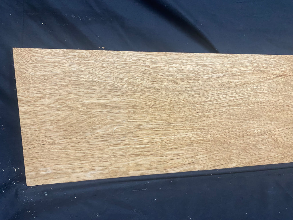 Solid oak plank, shelf, board 1180 L x 225 W x 30 D mm (383)