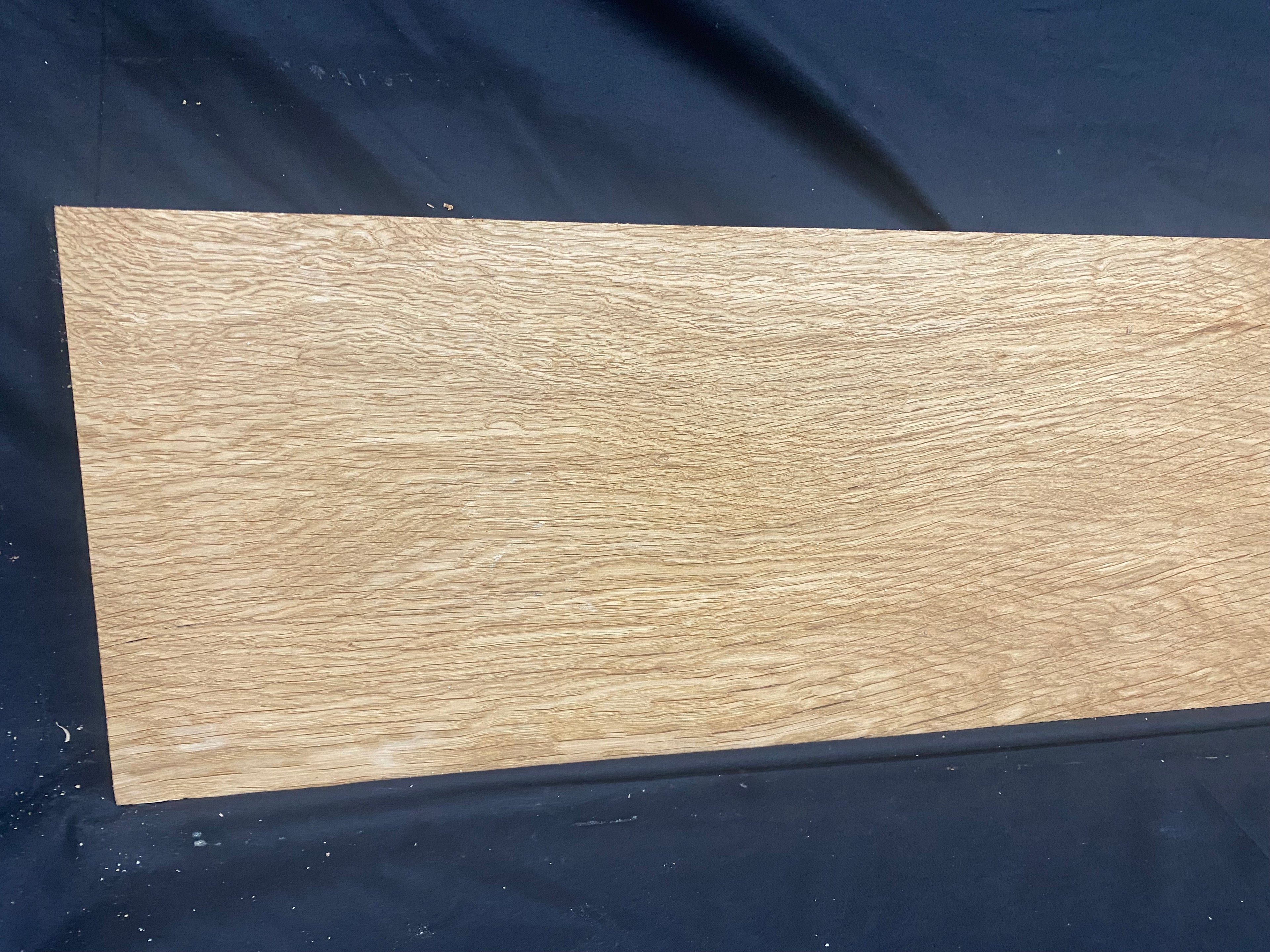 Solid oak plank, shelf, board 1180 L x 225 W x 30 D mm (383)